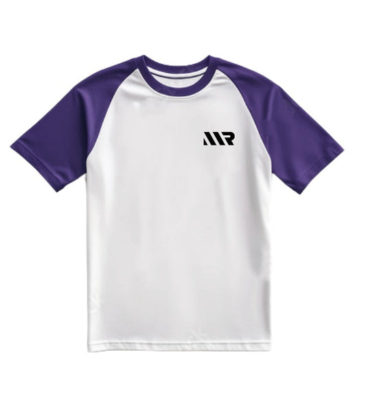 MR Sports Raglan Tee | Athletic Fit T-Shirt